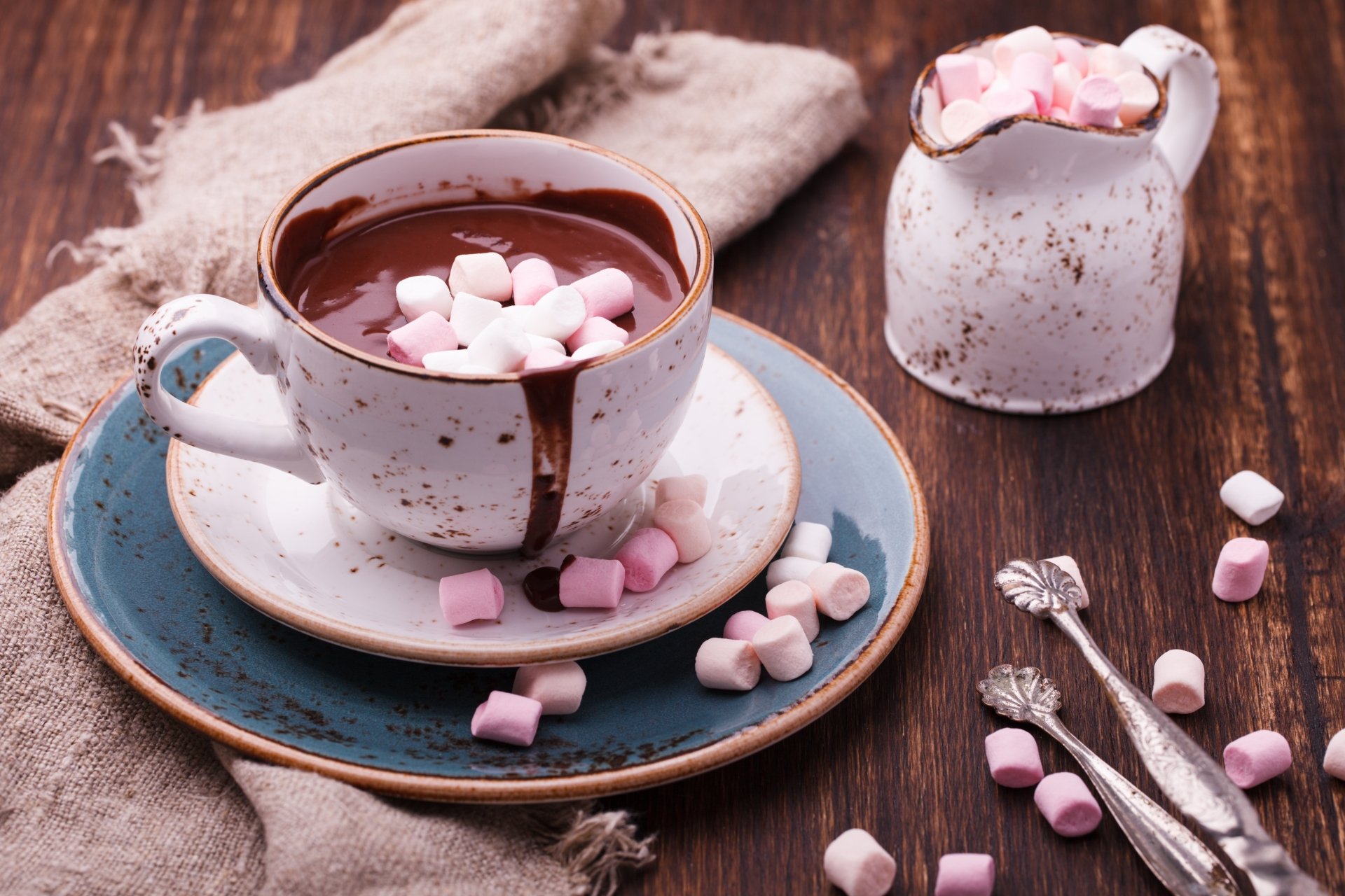 Download Still Life Marshmallow Cup Food Hot Chocolate 4k Ultra HD ...