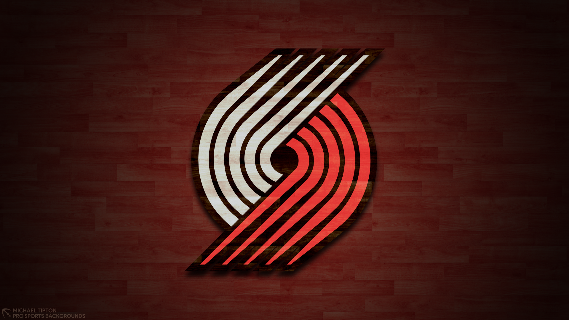 Download Logo Basketball NBA Portland Trail Blazers Sports  4k Ultra HD Wallpaper by Michael Tipton