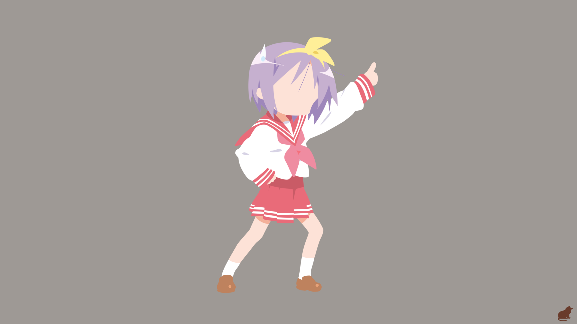 Download Tsukasa Hiiragi Anime Lucky Star 4k Ultra HD Wallpaper by tekmac