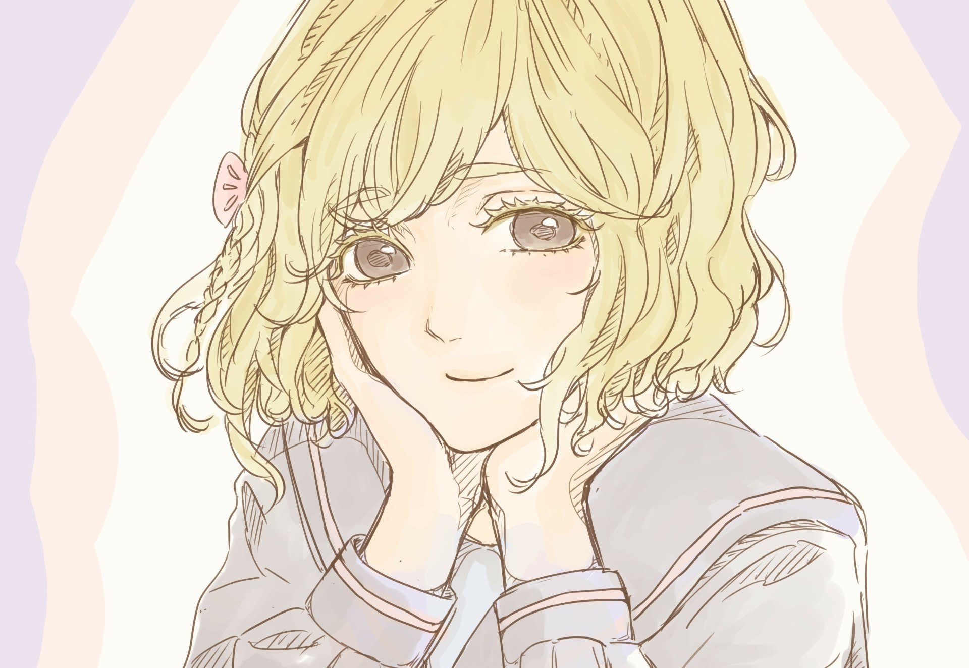 Download Mako Akagi Anime Welcome To The Ballroom 4k Ultra HD Wallpaper