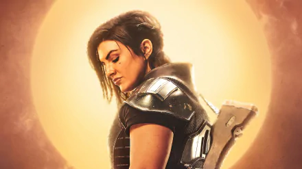 Cara Dune Star Wars Gina Carano The Mandalorian (TV Show) TV Show HD Desktop Wallpaper | Background Image