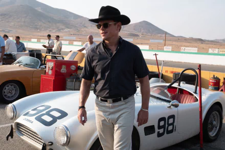  Ford v Ferrari (2019) - Matt Damon as Carroll Shelby - Original Still