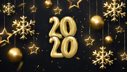 New Year holiday New Year 2020 HD Desktop Wallpaper | Background Image