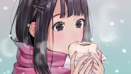 black hair black eyes Anime Original HD Desktop Wallpaper | Background Image
