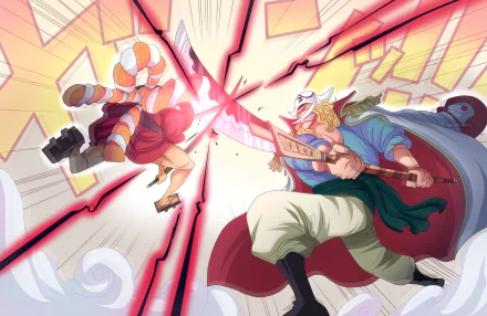 Kozuki Oden Edward Newgate Anime One Piece HD Desktop Wallpaper | Background Image