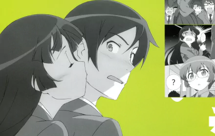 Gennosuke Miura Kaede Makabe Ruri Gokō Kyōsuke Kōsaka Manami Tamura Anime Oreimo HD Desktop Wallpaper | Background Image