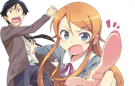 Kirino Kousaka Kyōsuke Kōsaka Anime Oreimo HD Desktop Wallpaper | Background Image
