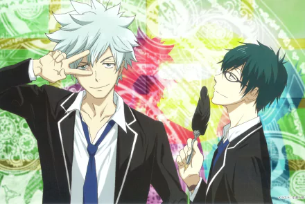 Haruma Yamazaki Toranosuke Miyamura Anime Yamada-kun and the Seven Witches HD Desktop Wallpaper | Background Image