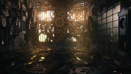 gear room Anime Original anime room HD Desktop Wallpaper | Background Image
