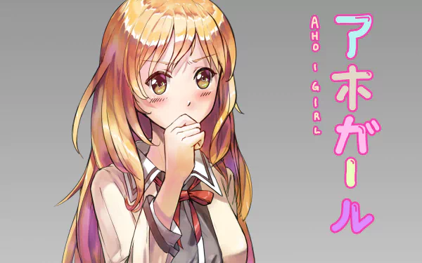 Sayaka Sumino Anime Aho girl HD Desktop Wallpaper | Background Image