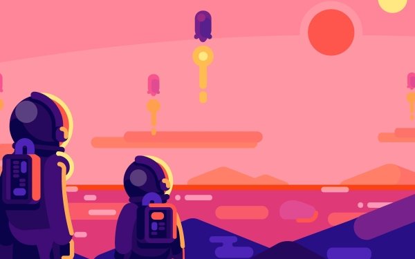 Sci Fi Astronaut Planet HD Wallpaper | Background Image