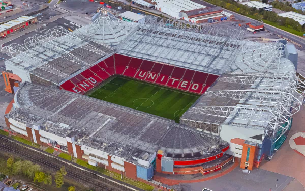  Old Trafford, Manchester - Print on Sandstone