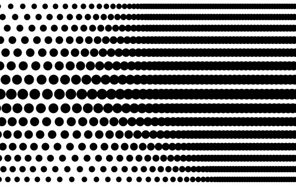 Abstract Black & White Dots HD Wallpaper | Background Image