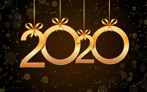 New Year holiday New Year 2020 HD Desktop Wallpaper | Background Image