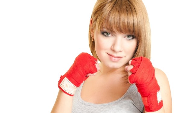 Sports Boxing Short Hair Blonde HD Wallpaper | Background Image