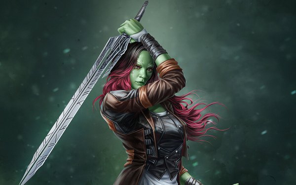Comics Gamora Guardians of the Galaxy HD Wallpaper | Background Image