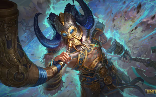 Heimdallr (Smite) video game Smite HD Desktop Wallpaper | Background Image