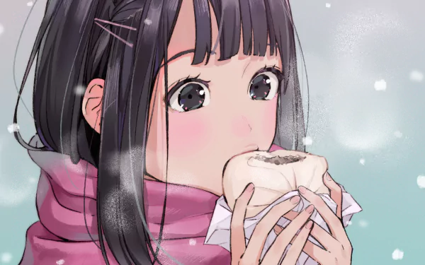 black hair black eyes Anime Original HD Desktop Wallpaper | Background Image