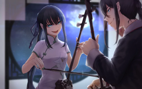 Jing Ke (Fate/Grand Order) Yan Qing (Fate/Grand Order) Anime Fate/Grand Order HD Desktop Wallpaper | Background Image