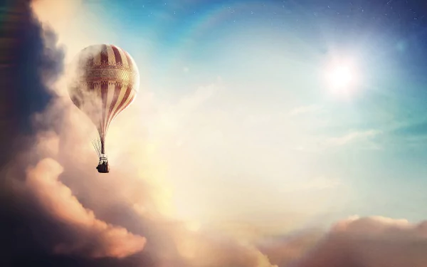 hot air balloon movie The Aeronauts HD Desktop Wallpaper | Background Image