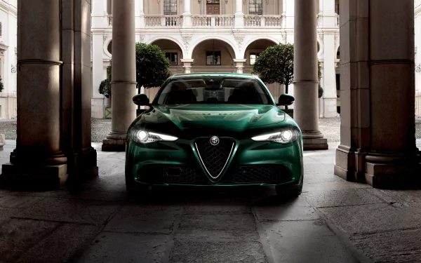vehicle Alfa Romeo Giulia HD Desktop Wallpaper | Background Image