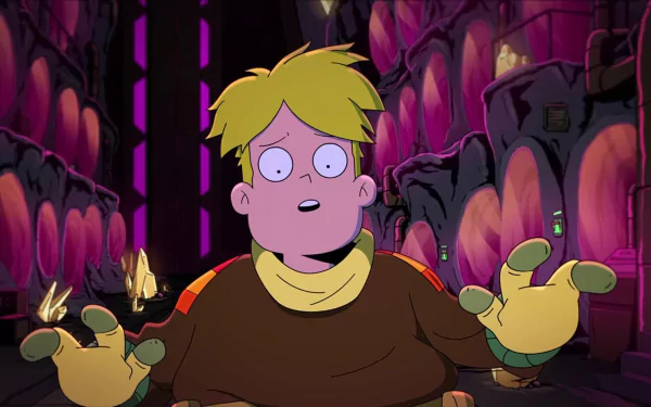 blonde Gary Goodspeed TV Show Final Space HD Desktop Wallpaper | Background Image