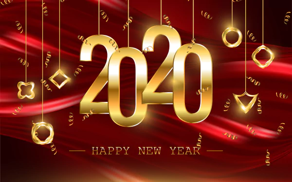 Happy New Year New Year holiday New Year 2020 HD Desktop Wallpaper | Background Image
