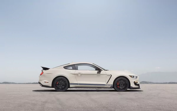 muscle car white car car Ford Ford Mustang Ford Mustang Shelby vehicle Ford Mustang Shelby GT350 HD Desktop Wallpaper | Background Image