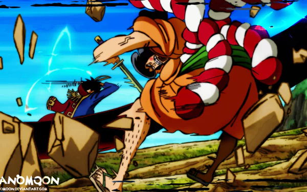 Gol D. Roger Kozuki Oden Anime One Piece HD Desktop Wallpaper | Background Image