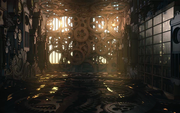 gear room Anime Original anime room HD Desktop Wallpaper | Background Image