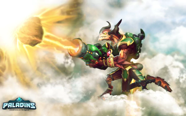 Drogoz (Paladins) video game Paladins HD Desktop Wallpaper | Background Image