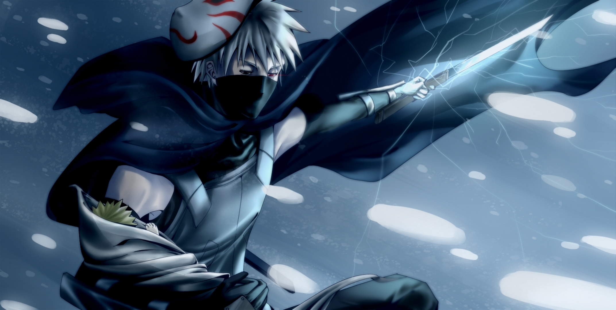 Download Naruto Uzumaki Kakashi Hatake Anime Naruto HD Wallpaper by 亜也