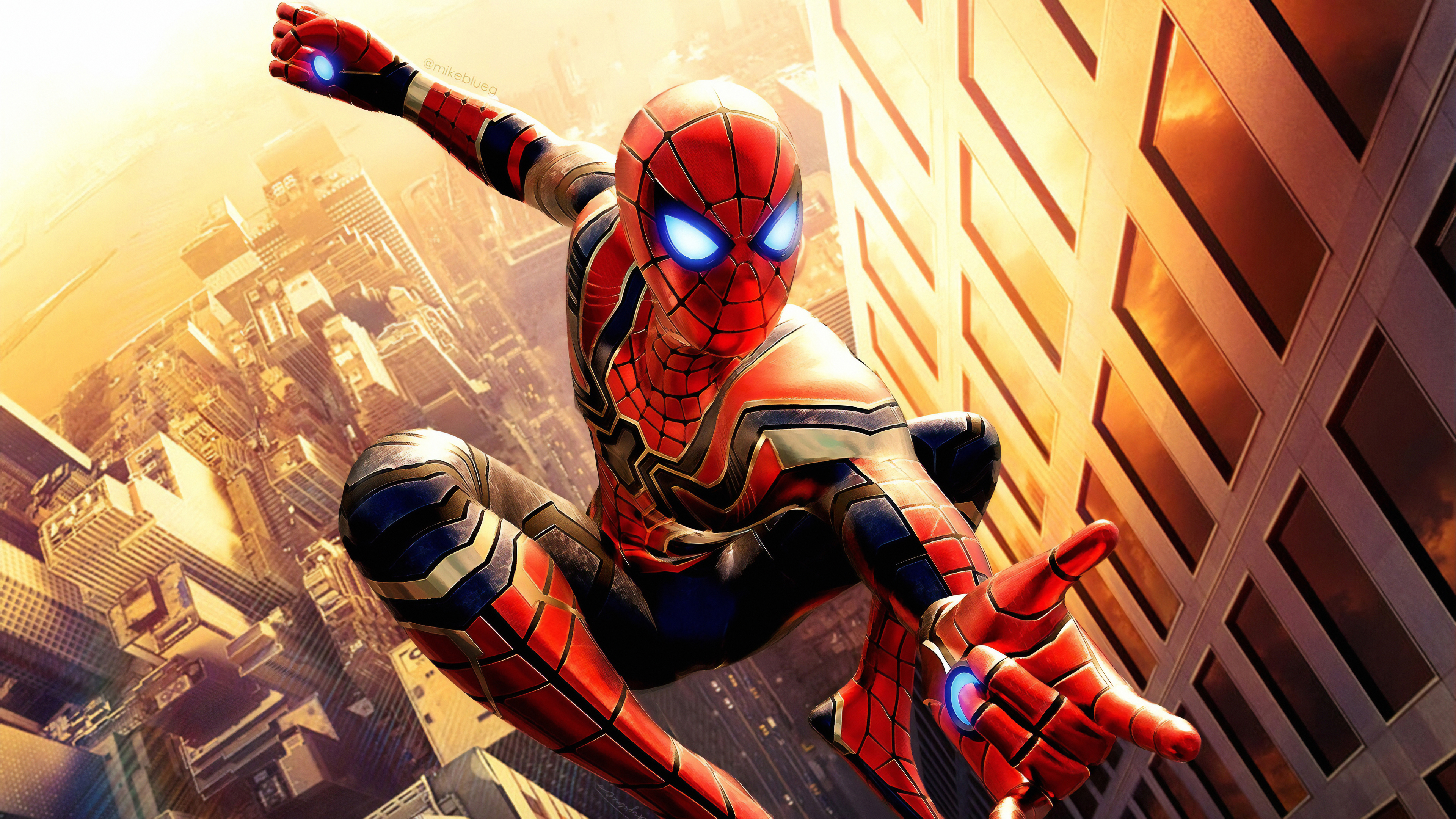 10+ 4K Iron Spider Wallpapers | Background Images