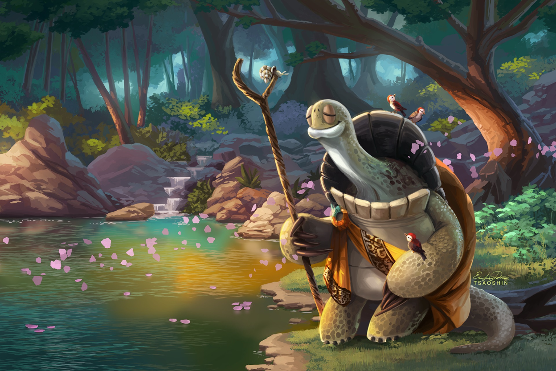 Kung Fu Panda HD Wallpaper by Eric Proctor