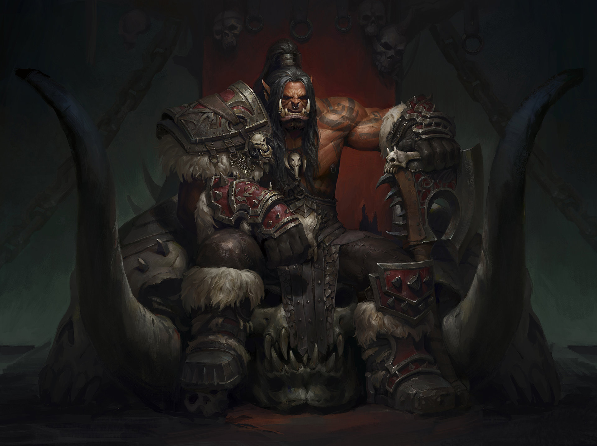 Video Game World Of Warcraft HD Wallpaper by Weibin Tang