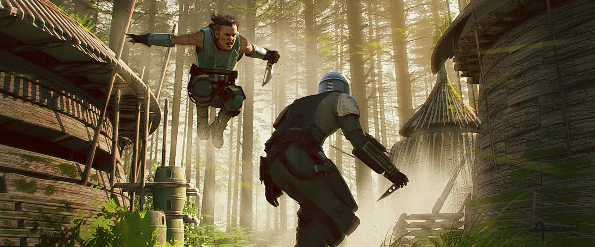 Download Cara Dune The Mandalorian (TV Show) TV Show HD Wallpaper