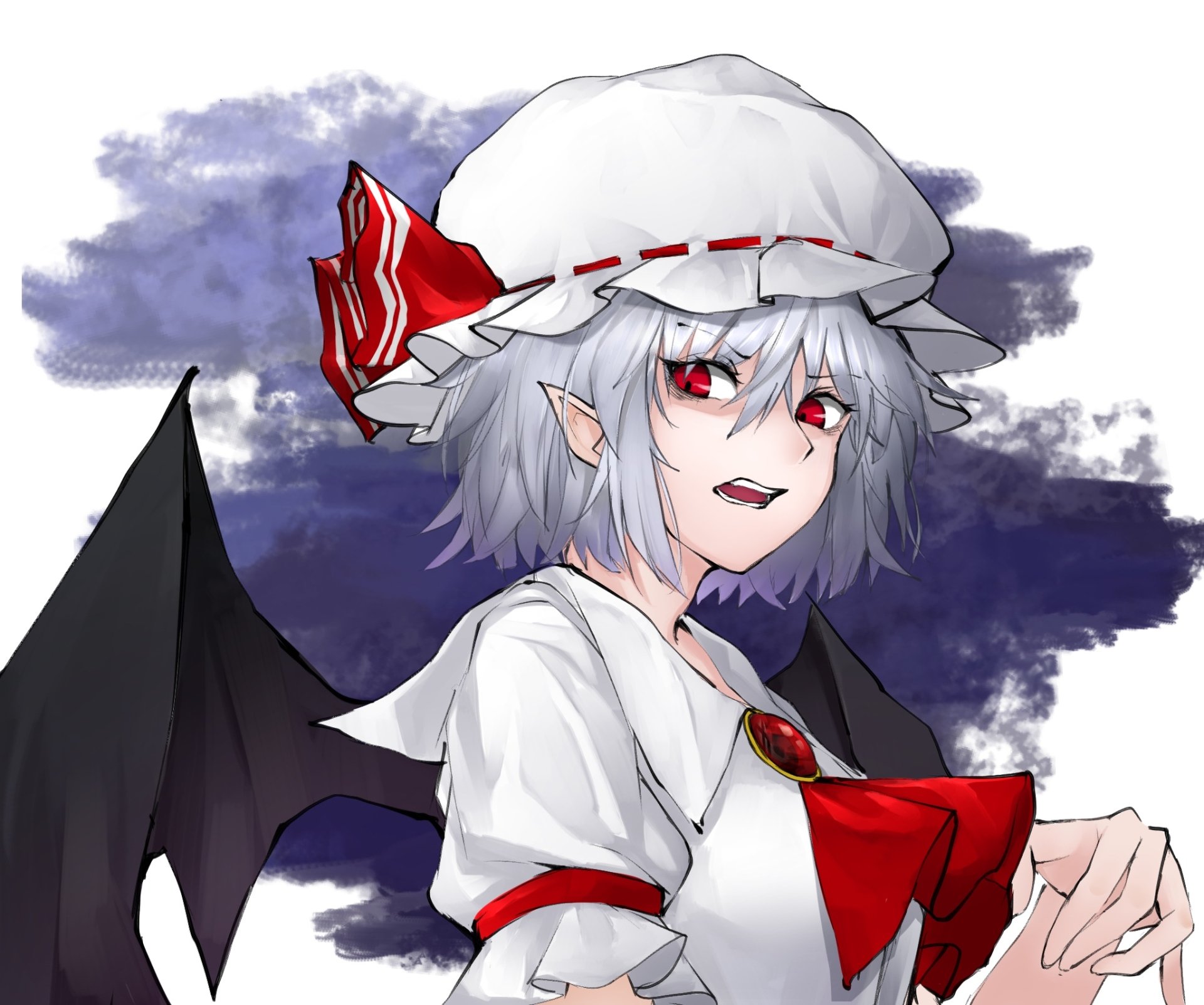 Download Remilia Scarlet Anime Touhou HD Wallpaper by 飛者