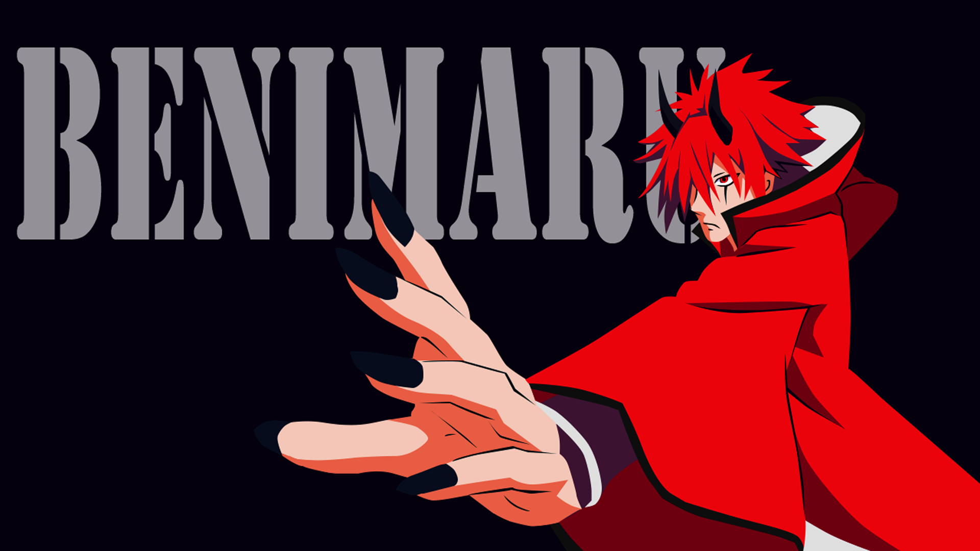 Download Benimaru (That Time I Got Reincarnated As A Slime) Anime That Time I Got Reincarnated As A Slime HD Wallpaper by YaMaKEN