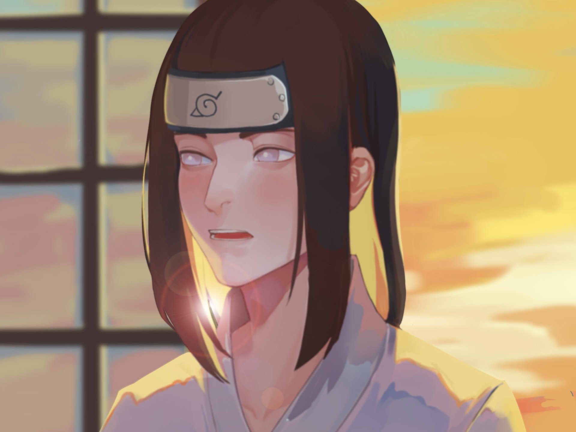 Download Neji Hyūga Anime Naruto HD Wallpaper by 宁次家的飞雪