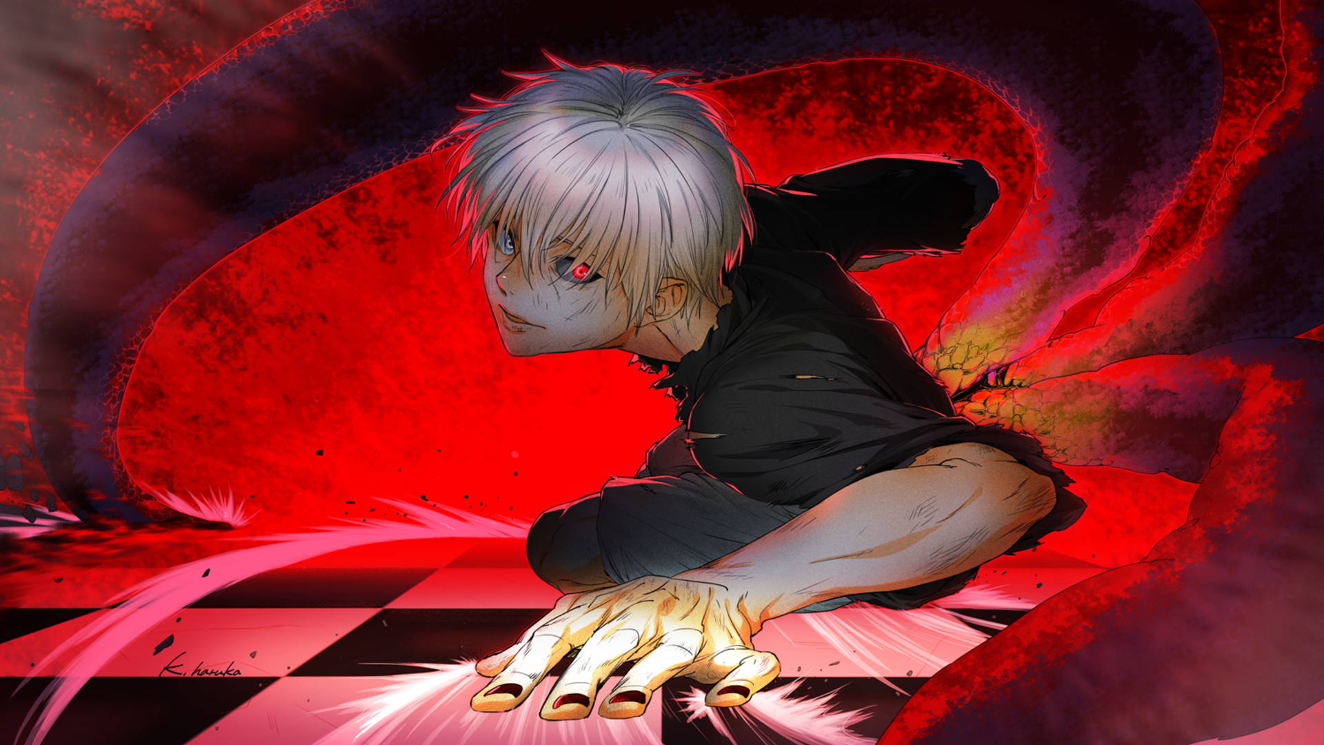 Tokyo ghoul Kaneki wallpaper, 1920x1080, 780373