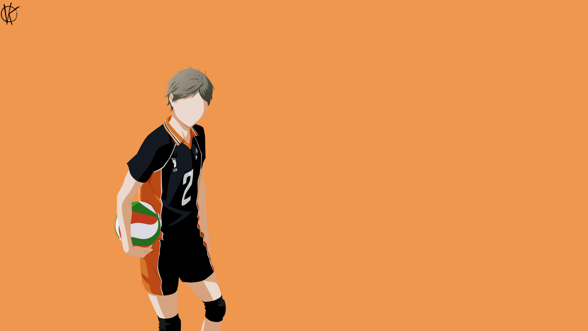 Download Kōshi Sugawara Anime Haikyū!! 4k Ultra HD Wallpaper by Thomas