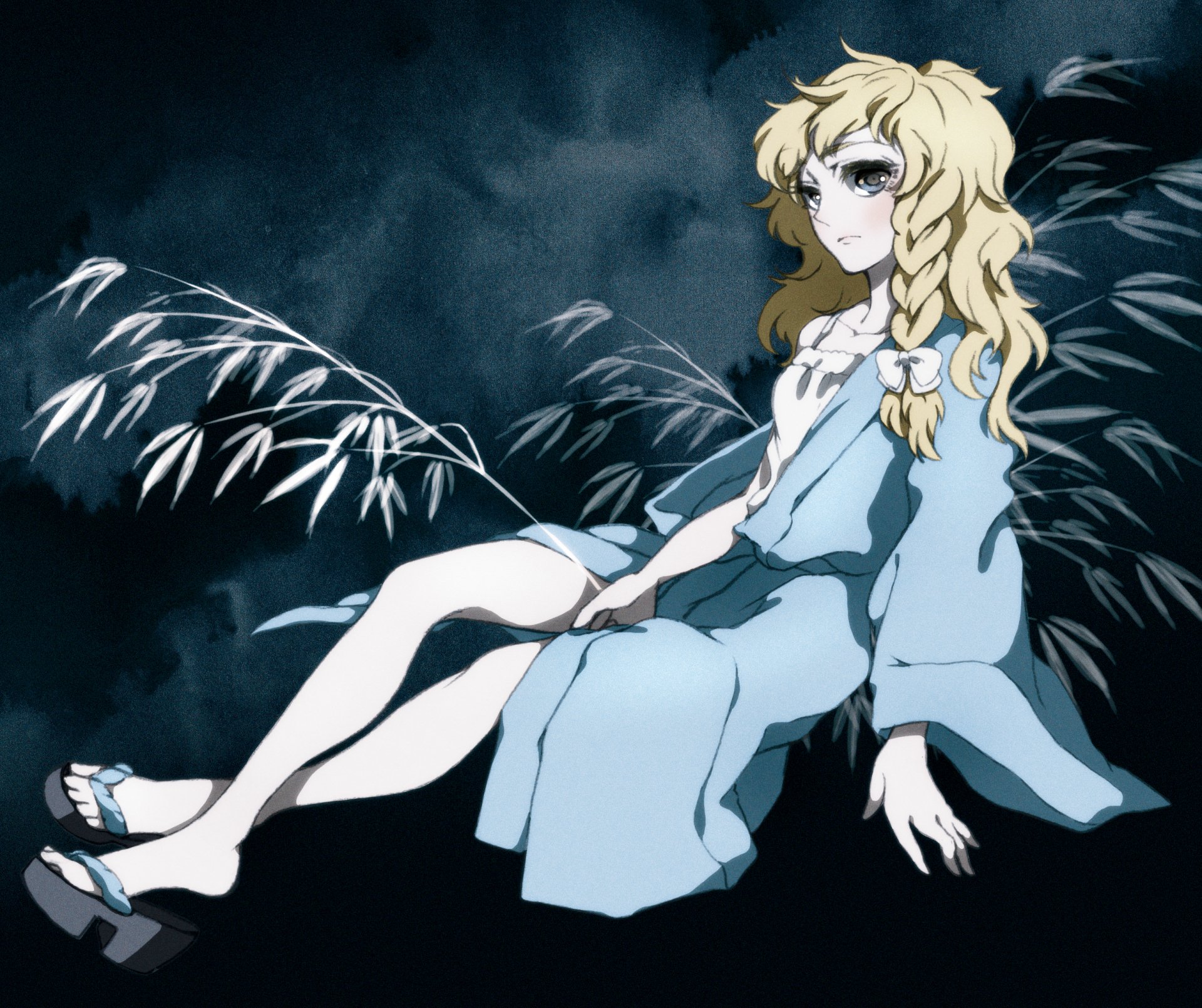 Download Marisa Kirisame Anime Touhou HD Wallpaper by 白詰千佳