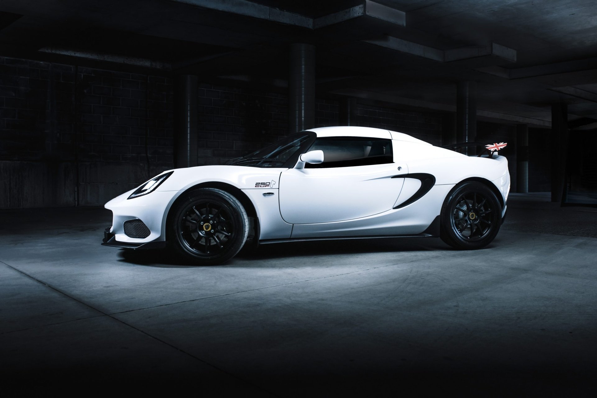 Download White Car Car Lotus (Car) Vehicle Lotus Elise HD Wallpaper