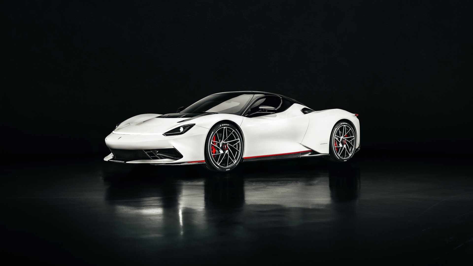 Download Supercar White Car Car Pininfarina Vehicle Pininfarina Battista 8k Ultra HD Wallpaper