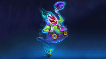  Ghost Clown Jack-in-the-box by Yana Voitik