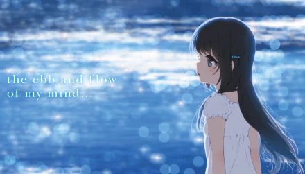 Miuna Shiodome Anime Nagi no Asukara HD Desktop Wallpaper | Background Image
