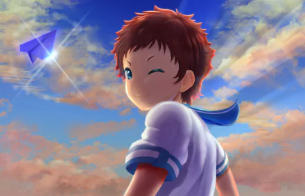 Hikari Sakishima Anime Nagi no Asukara HD Desktop Wallpaper | Background Image