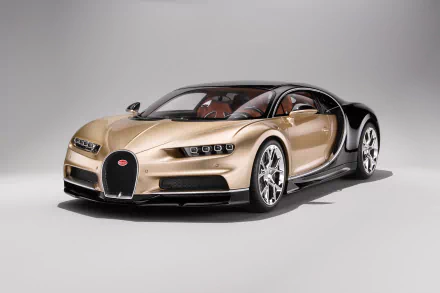 beige car supercar car Bugatti vehicle Bugatti Chiron HD Desktop Wallpaper | Background Image