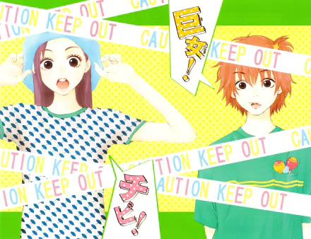Risa Koizumi Atsushi Ōtani Anime Lovely Complex HD Desktop Wallpaper | Background Image