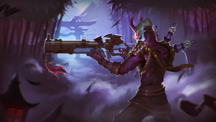 Jhin (League of Legends) video game League Of Legends HD Desktop Wallpaper | Background Image